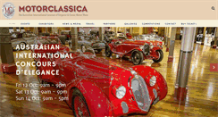 Desktop Screenshot of motorclassica.com.au