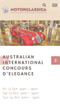 Mobile Screenshot of motorclassica.com.au